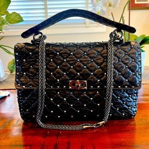 Valentino medium nappa rockstud spike bag